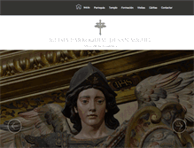 Tablet Screenshot of parroquiasanmigueljerez.org